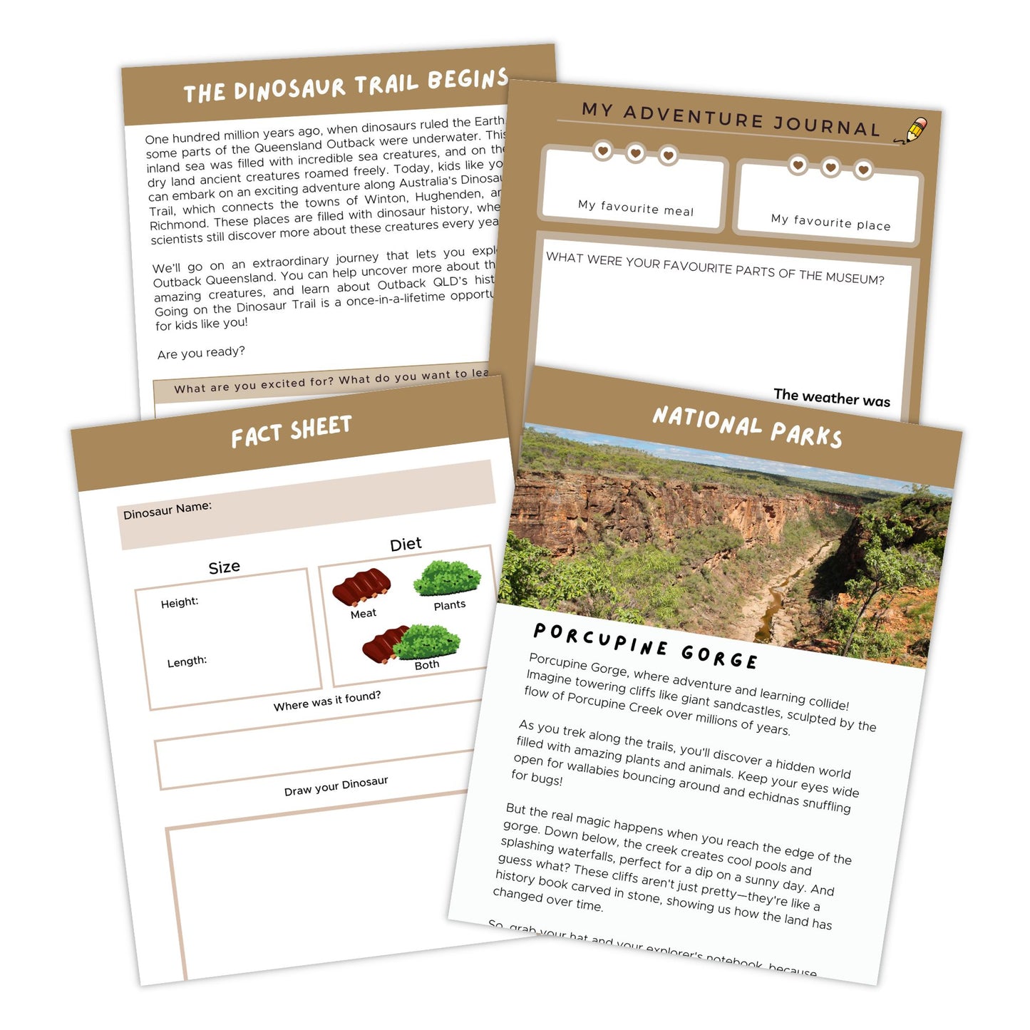 Dinosaur Trail Journal