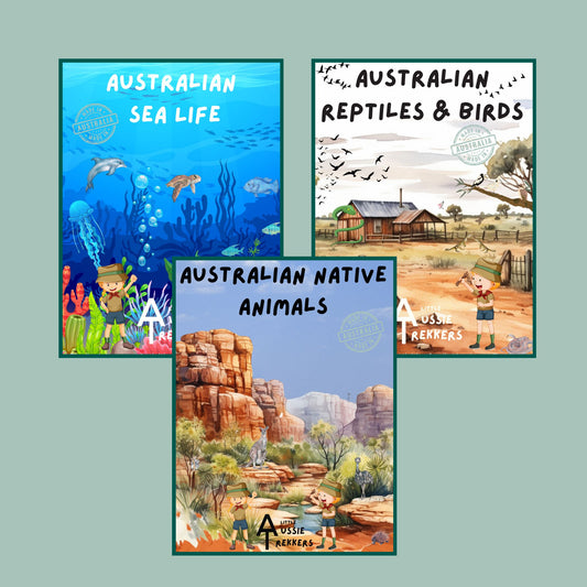 Australian Animal Activity Book Bundle