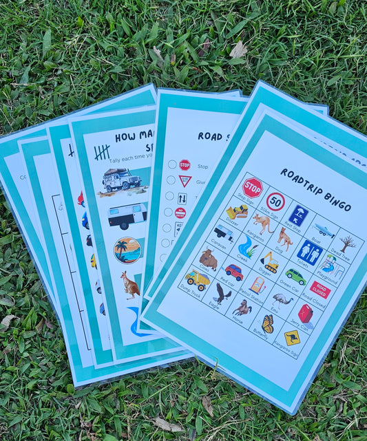 Australian Kids Road Trip Resource Printables V2
