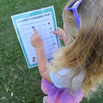 Minibeasts scavenger hunt activity sheet
