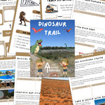 Dinosaur trail journal pages