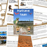 Dinosaur trail journal pages