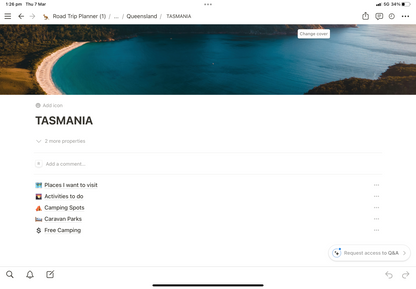 Notion Planning Template
