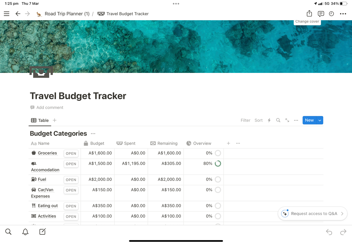 Notion Planning Template