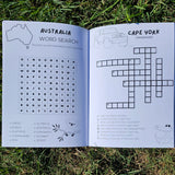 australian road trip activity pages