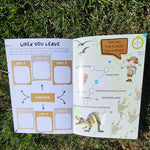 Dinosaur trail map 
