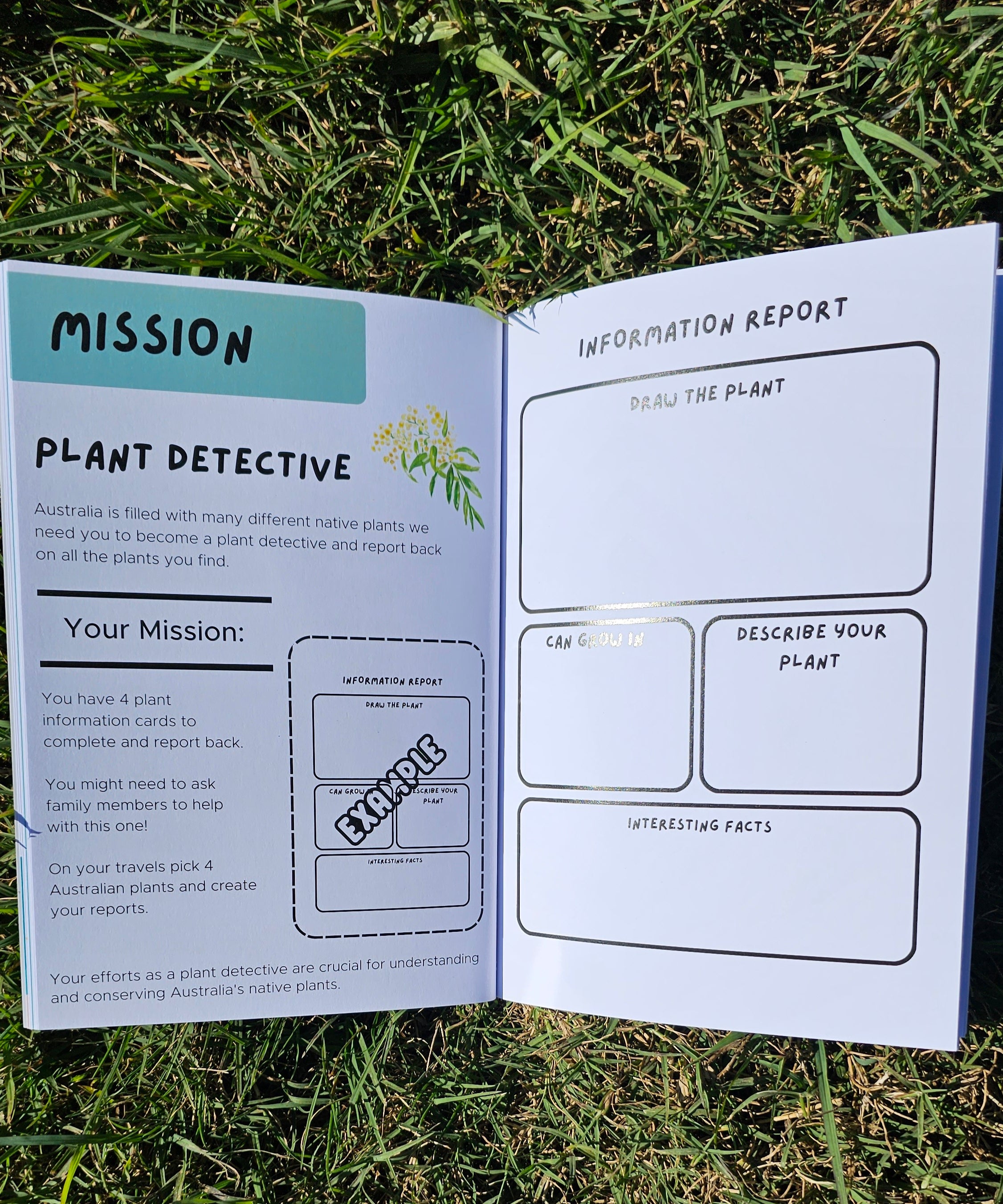 Camping activites book page 