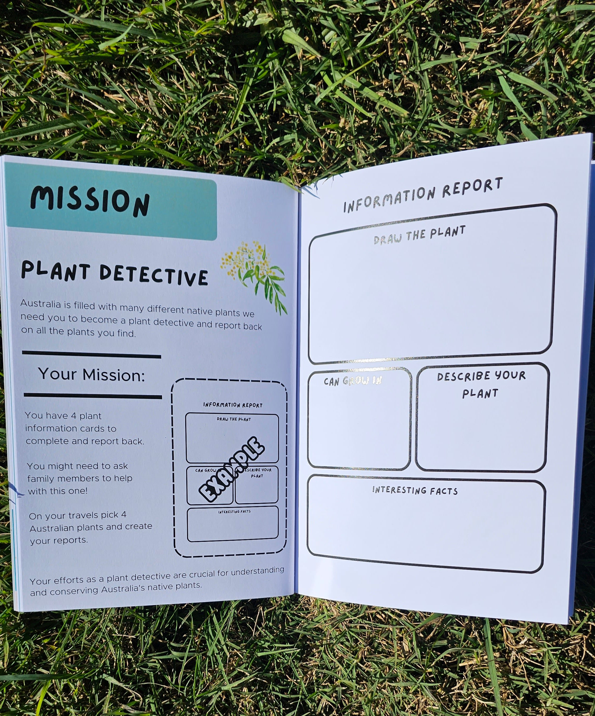 Camping activites book page 