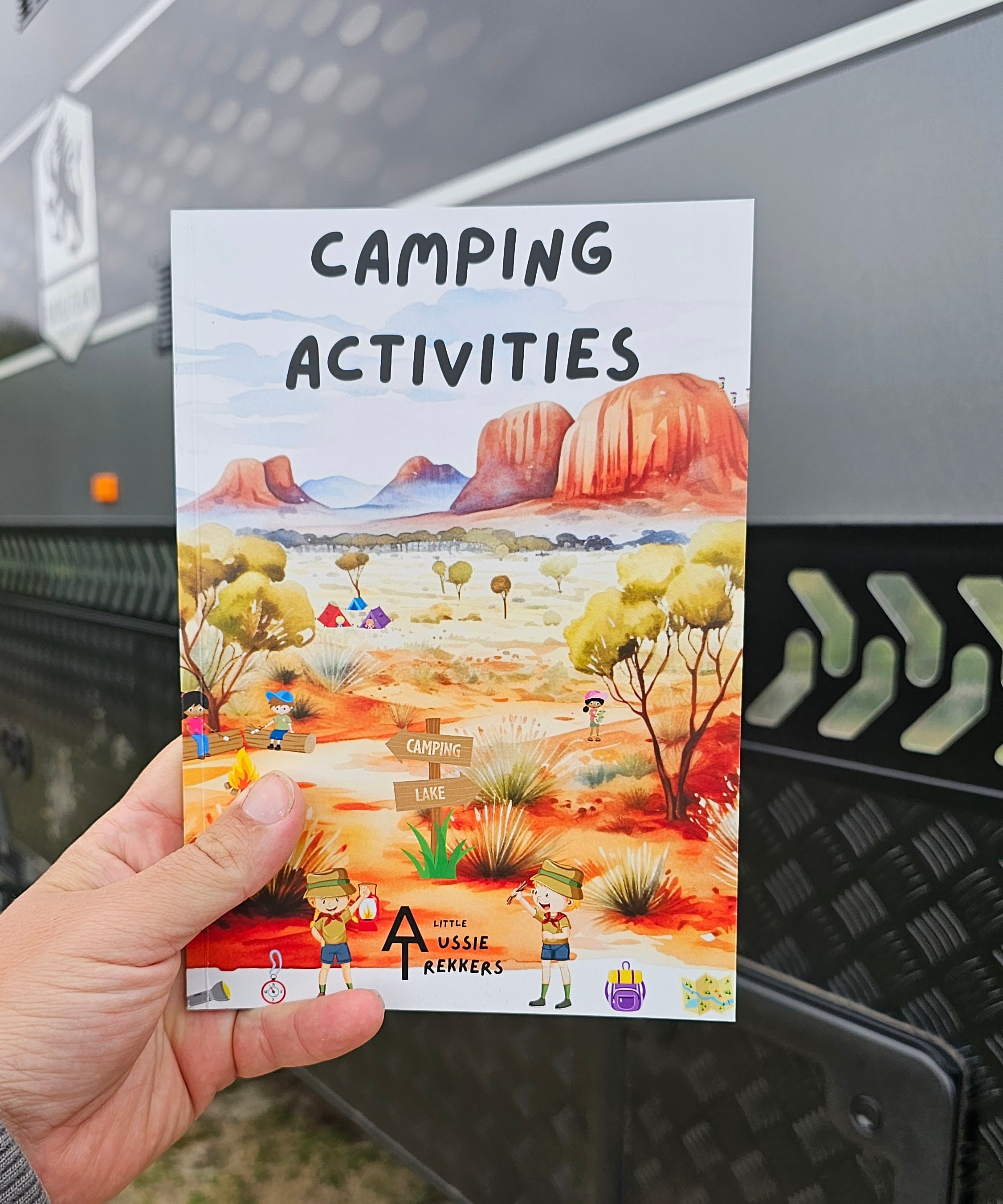 Camping activities book 