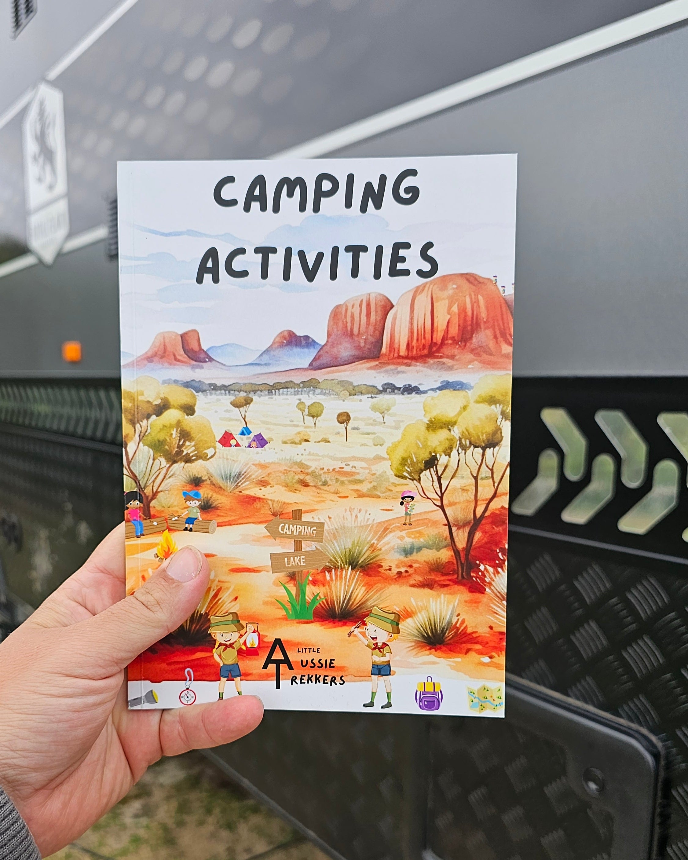Camping activities book 